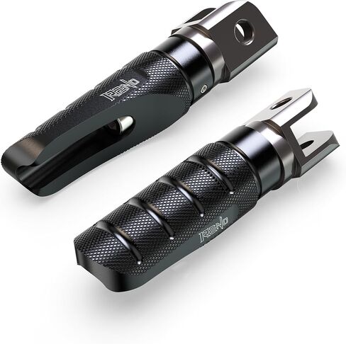 أوتاد قدم الدراجة النارية من RENO، دواسة راحة للسائق ومسند قدم للراكب الأمامي متوافقة مع GSR600 750 | جي اس اكس 1300 هايابوسا | GSX-R600 R750 R1000 S125 | جي اس اكس-اس 750 1000 | SFV 650 جلاديوس in Kuwait