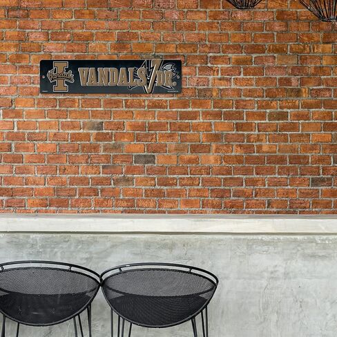 لافتة شارع من ريكو إندستريز NFL لكرة القدم كانساس سيتي تشيفز من الخلف إلى الخلف مقاس 4 بوصة × 16 بوصة in Kuwait