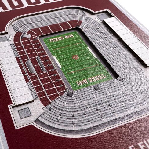YouTheFan NCAA 3D StadiumView 8x32 Banner in Saudi Arabia