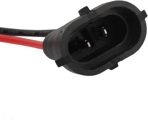 TOMALL H8 H11 Male Socket Connector for Light Bulb Retrofit Extension Wiring Harness in Saudi Arabia