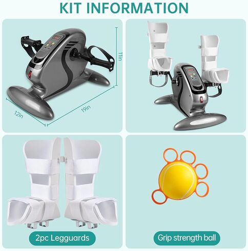 دراجة تمرين بدواسة كهربائية، دراجات تمرين بدواسة بمحرك منخفضة التأثير، تمارين العلاج الطبيعي، تمرين بائع متجول، مساعدة الساقين والركبتين والقدمين، معدات تعافي الذراع للمنزل، مكتب كبار السن in Kuwait