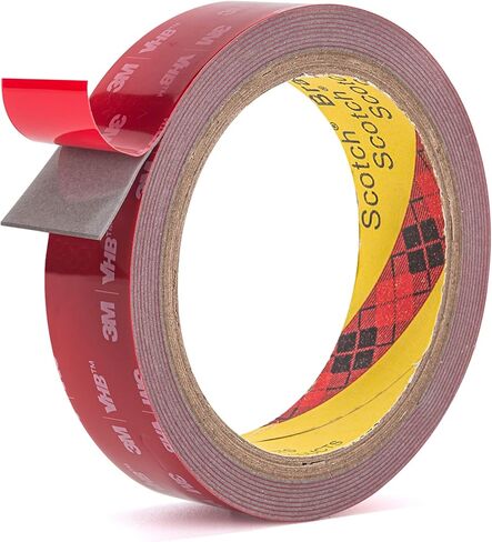 شريط مزدوج الجوانب عالي التحمل، 3 قطع مقاس 4 × 8 بوصة، شريط تثبيت لاصق قوي، شريط إسفنجي مقاوم للماء للباب الداخلي والخارجي... in Kuwait