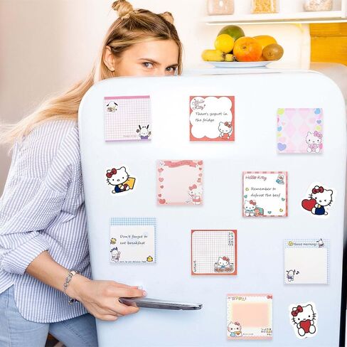 3 عبوات من الملاحظات اللاصقة اللطيفة، وسادات ملاحظات ذاتية اللصق من Kawaii، ملاحظات لاصقة على شكل حيوانات، وسادات مذكرة أنيمي، وسادات ملاحظات لاصقة مضحكة للوازم المكتبية (أزرق) in Kuwait