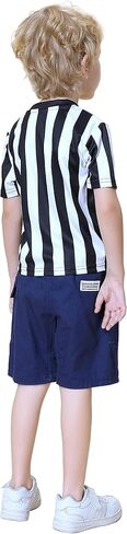 TopTie Children's Referee Shirt Costume Kids Ref Uniform for Soccer Football Basketball in Saudi Arabia