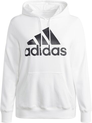 سترة adidas النسائية ذات الشعار الكبير العادي French Terry in Kuwait