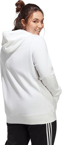 سترة adidas النسائية ذات الشعار الكبير العادي French Terry in Kuwait
