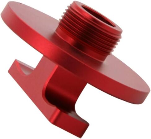 Oil Filter Plug Tool Aluminum Alloy, Oil Filter Plug Cap Off Tool Compatible with 2013-2019 Dodge Ram 2500 3500 Cummins 5.7L 6.4L 6.7L Turbo Diesel Engines (Red) in Saudi Arabia