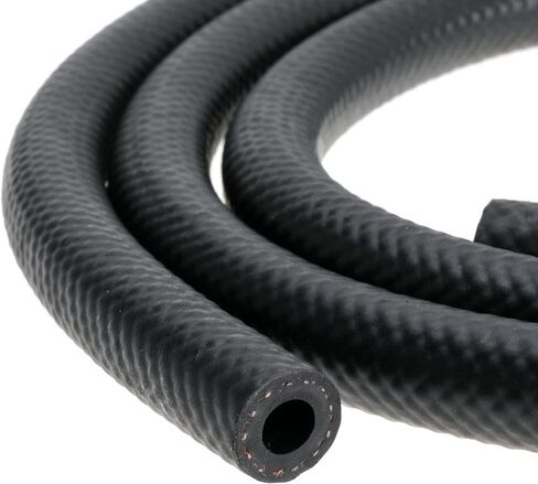 خرطوم خط الوقود 5/16 بوصة 10 قدم لزيت محرك الديزل الحيوي يعمل بالديزل والجازولين لمحركات أنظمة الوقود 10 أقدام 300 رطل لكل بوصة مربعة أسود in Kuwait