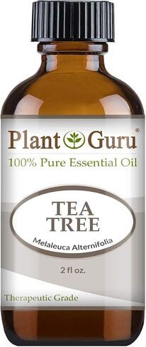 Tea Tree Essential Oil 4 oz. 100% Pure Undiluted Therapeutic Grade Extract of Melaleuca Alternifolia for Skin, Body, Hair Growth, Scalp Dandruff, Acne and Aromatherapy Diffuser Humidifier in Saudi Arabia