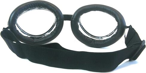Vintage Aviator Pilot Style Motorcycle Cruiser Scooter Goggle in Saudi Arabia