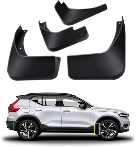 Mud Flaps Kit for 2023 Hyundai Kona 2018-2022 Mud Splash Guard Front and Rear 4-PC Set by TOPGRIL in Saudi Arabia