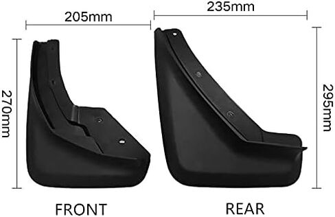 Mud Flaps Kit for 2023 Hyundai Kona 2018-2022 Mud Splash Guard Front and Rear 4-PC Set by TOPGRIL in Saudi Arabia