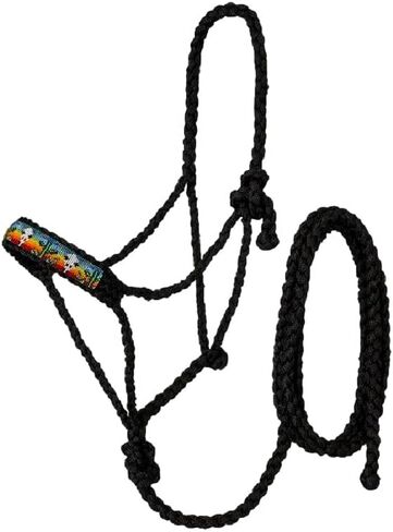 Tough 1 Mule Tape Halter with Beaded Nose and 10ft Lead Rope in Saudi Arabia