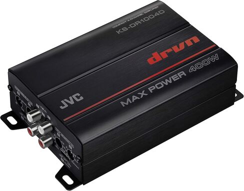JVC KS-DR1004D مضخم صوت 400 وات 4 قنوات قابل للتوصيل للسيارات والبحرية وRZR/ATV/UTV/Cart Motorsports in Saudi Arabia