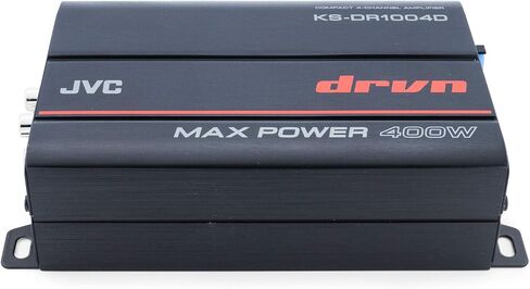 JVC KS-DR1004D مضخم صوت 400 وات 4 قنوات قابل للتوصيل للسيارات والبحرية وRZR/ATV/UTV/Cart Motorsports in Saudi Arabia