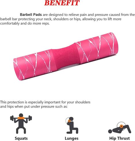 وسادة القرفصاء العميقة بجسر الورك من Barbell، تناسب ضغط مقاعد البدلاء القياسي الأوليمبي، والرفعة الميتة، ودفع الورك. in Kuwait
