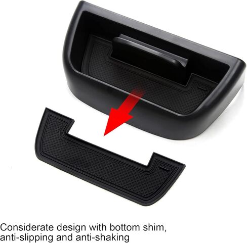 منظم علبة تخزين لوحة التحكم المركزية للسيارة لعام 2021 2022 2023 Ford Bronco Sport CX430، منظم لوحة أجهزة القياس مع حامل الهاتف المحمول، صندوق ثانوي، حاوية ملحقات السيارات in Kuwait