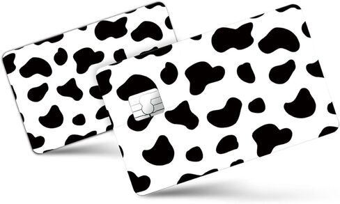 قطعتان من جلد البقرة الحلوب | النقل، بطاقة المفتاح، بطاقة الخصم، ملصق بطاقة الائتمان | تغطية وتخصيص البطاقة المصرفية | لا يوجد فقاعات، غطاء بطاقة نحيف ومقاوم للماء in Kuwait