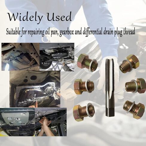 13 قطعة M13 X 1.5 النفط قابس التصريف الحنفية طقم تصليح الموضوع مسامير وعاء الزيت مجموعة أدوات إعادة الموضوع مع حشية الألومنيوم in Kuwait