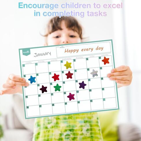 1600 ملصق نجمة لامعة لامعة لمكافأة الأطفال، ملصقات معدنية لامعة على شكل نجمة مقاس 1 بوصة لمخطط السلوك، ملصقات لمخطط الطلاب ومستلزمات مدرسي الفصول الدراسية in Kuwait