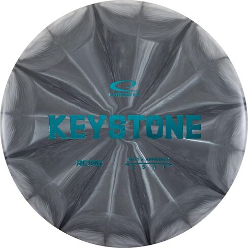 D·D DYNAMIC DISCS Latitude 64 Advanced 3 Disc Retro Burst Starter Set | يشتمل على حجر مفاتيح ريترو، وفتيل ريترو، وقديس ريترو | (سيختلف ختم ولون جولف الفريسبي) in Kuwait
