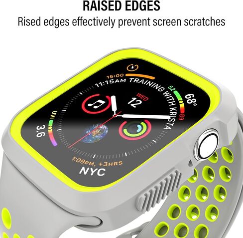 D & K Exclusives Compatible with Apple Watch 41mm Case, Shockproof Sport Protective Bumper Case for iWatch Women Men Kids GPS iWatch Series 8 Series 7 in Saudi Arabia