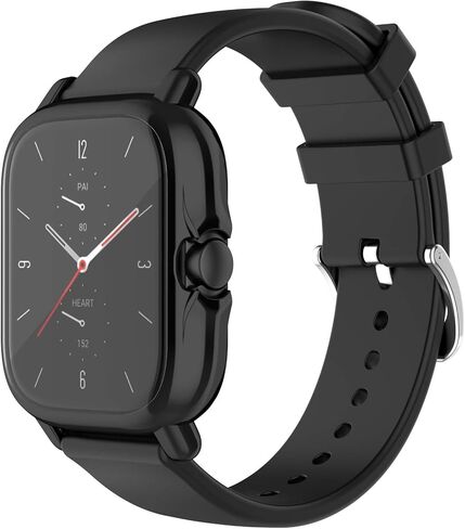 جراب Chofit مكون من 7 قطع متوافق مع Amazfit GTS 3/GTS 2/GTS 2e، جراب واقٍ شامل من مادة TPU المضادة للخدش، غطاء ممتص للصدمات لملحقات الساعة الذكية Amazfit GTS 3/GTS 2/GTS 2e in Kuwait