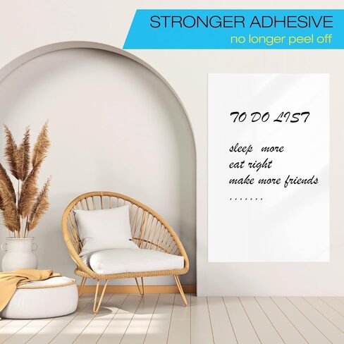 SATINIOR Dry Erase Wallpaper White Board Stickers Dry Erase Peel and Stick Wallpaper Board with 17 Dry Erase Markers 6 Erase 2 Wallpaper Smoothing Tool 1 Scissor for Office(4 x 8 ft) in Saudi Arabia