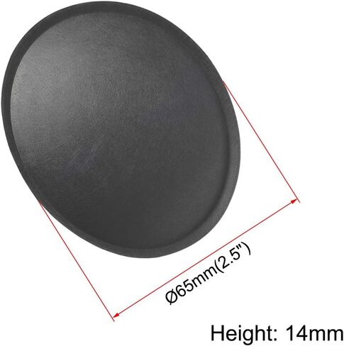 uxcell Speaker Dust Cap 65mm/2.5" Diameter Subwoofer Paper Dome Coil Cover Caps 4 Pcs in Saudi Arabia