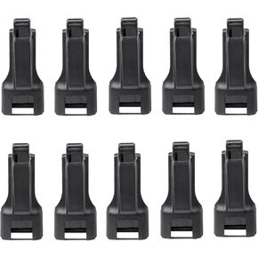 10 Pack HKLN4510 HKLN4510A RM Series Carry Holster Belt Clip Compatible for Radio RMM2050 RMU2040 RMU2043 RMU2080 RMU2080D RMV2080 Black