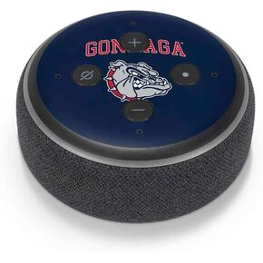 Skinit Decal Audio Skin Compatible with Amazon Echo Dot 3 - Officially Licensed Gonzaga University Bulldogs Design