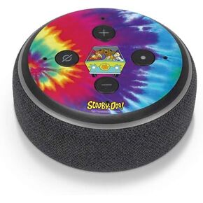 Skinit Decal Audio Skin Compatible with Amazon Echo Dot 3 - Officially Licensed Scooby Doo Scooby-Doo Tie Dye Design