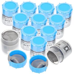 NUOBESTY 15Pcs High Performance Thermal Paste for CPUs and Consoles Superior Thermal Interface Material Excellent Heat Conduction Stable Performance from to