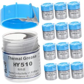 15Pcs High Performance Thermal Paste for Computers Graphics Cards Heatsink Paste with Excellent Thermal Conductivity Low Thermal Resistance to Temperature Range