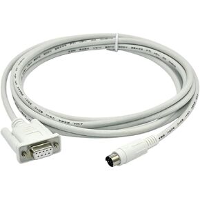 OP320-FX لـ MD204L OP320 OP320-A TG TH THE TOCH PANET HMI Connect FX Series Cable MD204-FX (اللون الأبيض ، 3Meter)