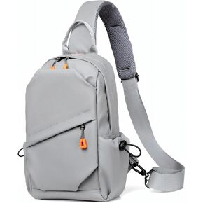 Sling Backpacks, Tactical Sling Chest Bag Shoulder Crossbody Bags for Men Women Outdoor Travel (Black)