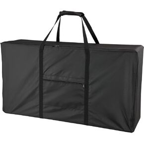 Carry Bag for Camp Chef Explorer 2-Burner Stoves - Heavy Duty Waterproof Storage Case with Handles, Fits Camping Stove Accessories for Outdoor Cooking & BBQ - 35" x 18" x 10" Black