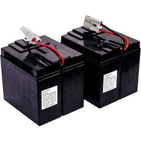 UPC UPGRADE PARTS COMPANY RBC55-UPC Replacement Battery for APC UPS Models: SMT2200, SUA3000, SUA2200, SMT3000, SUA3000XL, SUA5000R5TXFMR, SUA5000RMI5U Assembled in USA!