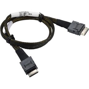Supermicro CBL-SAST-0818 OCuLink v.91, INT, PCIe NVMe SSD, 55CM, 34AWG, RoHS/Reach Cable