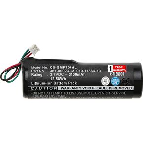 Replacement Battery for Garmin Pro 550 Handheld Pro 70 Dog Transmitter Pro 70 Handheld Pro Handheld Tri-Tronics Pro 550 Dog Training Collar Tri-Tronics Pro