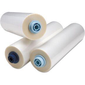 GBC 3125363EZ Lalinator Roll Film ، Gloss ، 11-1/2 inch x100-ft ، 5 mil ، 2/bx ، clear