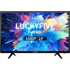 24-Inch Full HD Smart TV: Android TV with Wi-Fi, Bluetooth, Google Play, and Access to Netflix, Disney+, YouTube, VESA Available, Plus Local and Digital Channel Support
