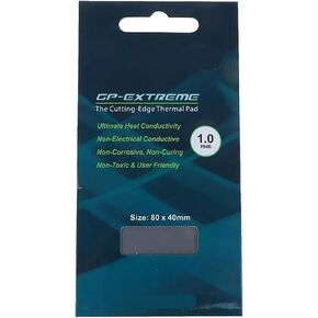 1 Piece Thermal pad CPU/GPU Graphics Card Motherboard Silicone Grease pad Heat Dissipation(80 * 40 * 1.5MM)