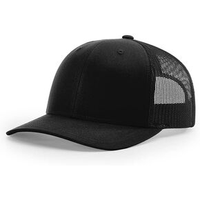 Richardson 112 Classic Six-Panel Adjustable Snapback Trucker Cap | Bulk Packs Available