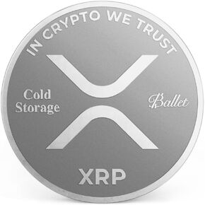 Ballet XRP Cold Storage - Unhackable Hardware Wallet Stainless Steel - XRP Coin. (XRP Coin 5)