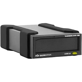 Tandberg RDX External Drive kit with 500GB, Black, USB3+(Includes Windows Backup and Apple Time Machine Support)
