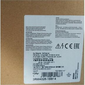 1pcs New 3RW4026-1BB14 Sealed in Box 3RW40261BB14 Expedited 3RW4026-1BB14 with Warranty
