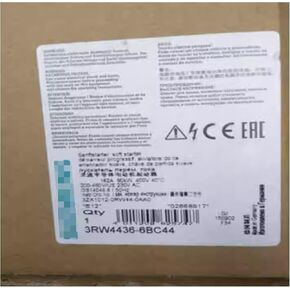 1pcs New 3RW4436-6BC44 Sealed in Box 3RW44366BC44 Expedited 3RW4436-6BC44 with Warranty