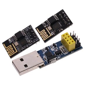 Adopted Ch9102 Serial Port Chip Esp8266 Esp-01 Esp-01S Module WF Wireletss Sensor Switch Relay Programmer Adaptteri for