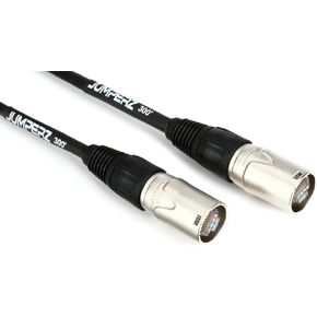 JUMPERZ Blue Line Shielded Cat 5e Cable with etherCON Connectors - 300 foot